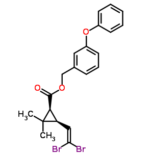 55700-98-6  3-phenoxybenzyl (1S,3S)-3-(2,2-dibromoethenyl)-2,2-dimethylcyclopropanecarboxylate