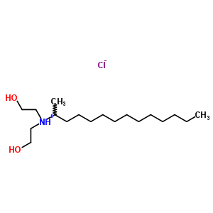 56167-12-5  N,N-bis(2-hydroxyethyl)tetradecan-2-aminium chloride