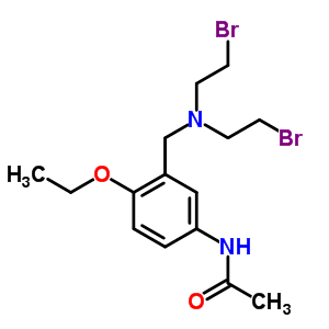 56266-58-1  N-(3-{[bis(2-bromoethyl)amino]methyl}-4-ethoxyphenyl)acetamide