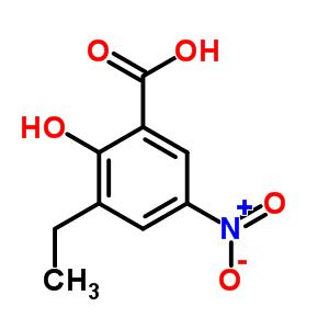 56911-72-9  3-ethyl-2-hydroxy-5-nitrobenzoic acid