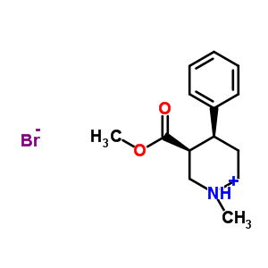 57152-97-3  (3S,4S)-3-(methoxycarbonyl)-1-methyl-4-phenylpiperidinium bromide