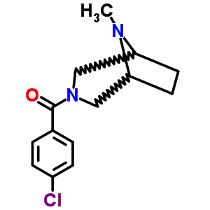 57269-18-8  (4-chlorophenyl)(8-methyl-3,8-diazabicyclo[3.2.1]oct-3-yl)methanone