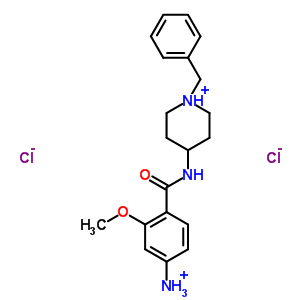 57645-37-1  4-[(4-ammonio-2-methoxybenzoyl)amino]-1-benzylpiperidinium dichloride
