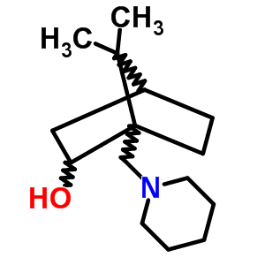 58256-46-5  7,7-dimethyl-1-(piperidin-1-ylmethyl)bicyclo[2.2.1]heptan-2-ol