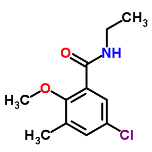 58708-53-5  5-chloro-N-ethyl-2-methoxy-3-methylbenzamide 58708-53-5  5-chloro-N-ethyl-2-methoxy-3-methylbenzamide