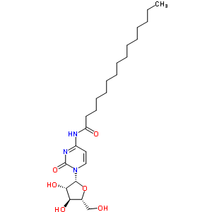 59252-35-6  1-(beta-D-arabinofuranosyl)-4-(pentadecanoylamino)pyrimidin-2(1H)-one