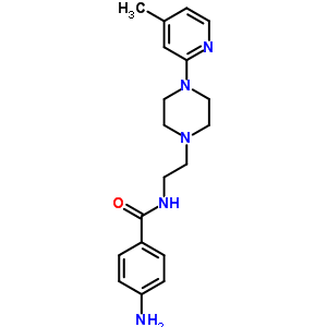 59772-57-5  4-amino-N-{2-[4-(4-methylpyridin-2-yl)piperazin-1-yl]ethyl}benzamide