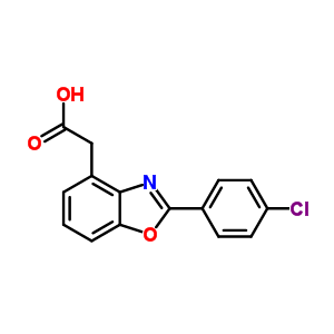 60723-68-4  [2-(4-chlorophenyl)-1,3-benzoxazol-4-yl]acetic acid