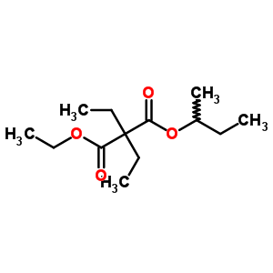 63917-09-9  butan-2-yl ethyl diethylpropanedioate