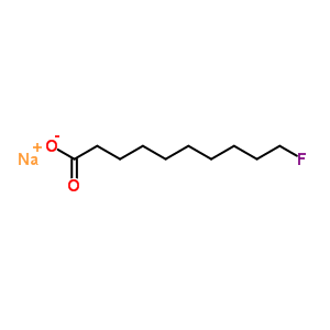 63977-34-4  sodium 10-fluorodecanoate