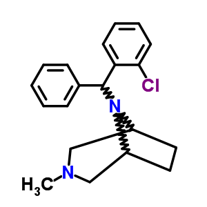 63978-18-7  8-[(2-chlorophenyl)(phenyl)methyl]-3-methyl-3,8-diazabicyclo[3.2.1]octane