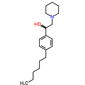 63991-19-5  1-(4-hexylphenyl)-2-(piperidin-1-yl)ethanol