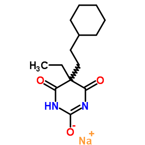 66940-53-2  sodium 5-(2-cyclohexylethyl)-5-ethyl-4,6-dioxo-1,4,5,6-tetrahydropyrimidin-2-olate