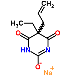 66941-68-2  sodium 5-ethyl-4,6-dioxo-5-(prop-2-en-1-yl)-1,4,5,6-tetrahydropyrimidin-2-olate