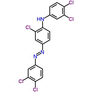 27125-68-4  2-chloro-N-(3,4-dichlorophenyl)-4-[(E)-(3,4-dichlorophenyl)diazenyl]aniline