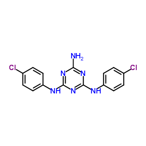 30360-18-0  N~2~,N~4~-bis(4-chlorophenyl)-1,3,5-triazine-2,4,6-triamine