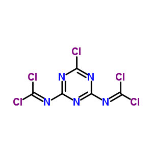 30863-30-0  (6-chloro-1,3,5-triazine-2,4-diyl)dicarbonimidic dichloride