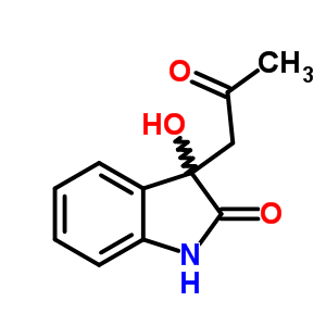 33417-17-3  3-hydroxy-3-(2-oxopropyl)-1,3-dihydro-2H-indol-2-one