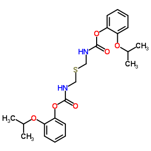 37532-26-6  bis[2-(propan-2-yloxy)phenyl] (sulfanediyldimethanediyl)biscarbamate