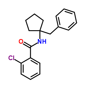 40399-87-9  N-(1-benzylcyclopentyl)-2-chlorobenzamide