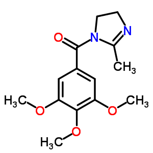 50916-04-6  (2-methyl-4,5-dihydro-1H-imidazol-1-yl)(3,4,5-trimethoxyphenyl)methanone