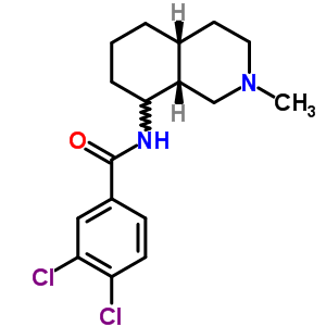 53526-03-7;58158-27-3  3,4-dichloro-N-[(4aR,8aR)-2-methyldecahydroisoquinolin-8-yl]benzamide