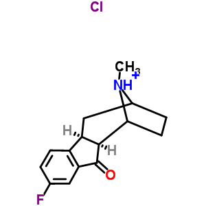 53758-01-3  (4bS,9aS)-2-fluoro-11-methyl-10-oxo-4b,5,6,7,8,9,9a,10-octahydro-6,9-epiminobenzo[a]azulenium chloride