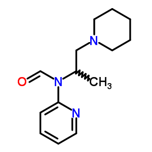 54261-09-5  N-[1-(piperidin-1-yl)propan-2-yl]-N-pyridin-2-ylformamide