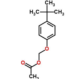 54889-98-4  (4-tert-butylphenoxy)methyl acetate