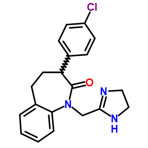 54951-32-5  3-(4-chlorophenyl)-1-(4,5-dihydro-1H-imidazol-2-ylmethyl)-1,3,4,5-tetrahydro-2H-1-benzazepin-2-one