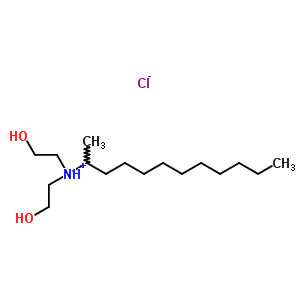 56167-09-0  N,N-bis(2-hydroxyethyl)dodecan-2-aminium chloride