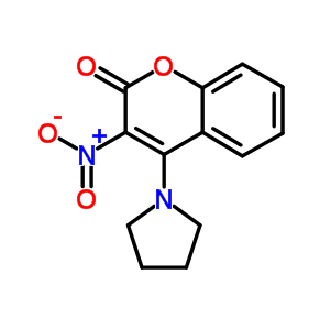 56879-65-3  3-nitro-4-(pyrrolidin-1-yl)-2H-chromen-2-one