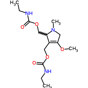 57432-51-6  (4-methoxy-1-methyl-2,5-dihydro-1H-pyrrole-2,3-diyl)dimethanediyl bis(ethylcarbamate)