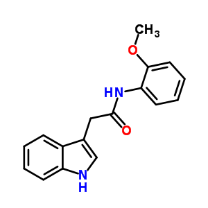 57932-45-3  2-(1H-indol-3-yl)-N-(2-methoxyphenyl)acetamide