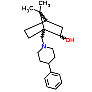 58256-48-7  7,7-dimethyl-1-[(4-phenylpiperidin-1-yl)methyl]bicyclo[2.2.1]heptan-2-ol