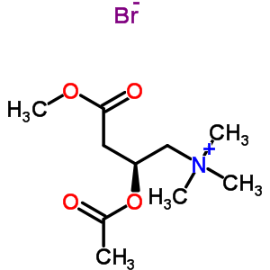 61043-00-3  (2S)-2-(acetyloxy)-4-methoxy-N,N,N-trimethyl-4-oxobutan-1-aminium bromide