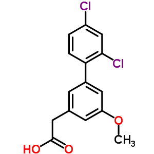 61888-65-1  (2',4'-dichloro-5-methoxybiphenyl-3-yl)acetic acid