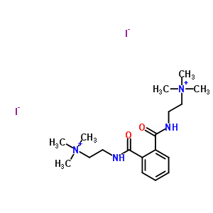 62055-10-1  2,2'-[benzene-1,2-diylbis(carbonylimino)]bis(N,N,N-trimethylethanaminium) diiodide