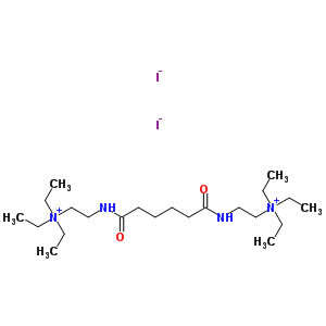 62055-20-3  2,2'-[(1,6-dioxohexane-1,6-diyl)diimino]bis(N,N,N-triethylethanaminium) diiodide