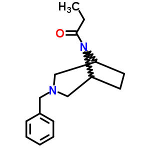 63978-12-1  1-(3-benzyl-3,8-diazabicyclo[3.2.1]oct-8-yl)propan-1-one