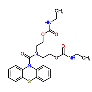 65240-99-5  [(10H-phenothiazin-10-ylcarbonyl)imino]diethane-2,1-diyl bis(ethylcarbamate)