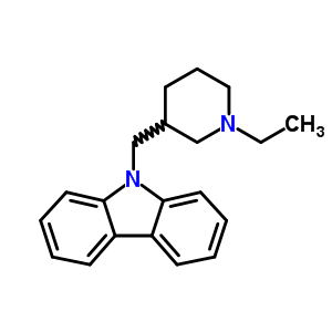 67196-06-9  9-[(1-ethylpiperidin-3-yl)methyl]-9H-carbazole