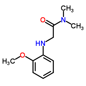 104097-13-4  N~2~-(2-methoxyphenyl)-N,N-dimethylglycinamide