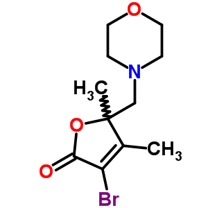 104502-50-3  3-bromo-4,5-dimethyl-5-(morpholin-4-ylmethyl)furan-2(5H)-one