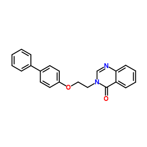 138841-12-0  3-[2-(biphenyl-4-yloxy)ethyl]quinazolin-4(3H)-one