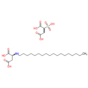 25551-50-2;37767-39-8;71211-85-3;72177-32-3;85004-37-1  N-octadecyl-L-aspartic acid - 2-sulfobutanedioic acid (1:1)