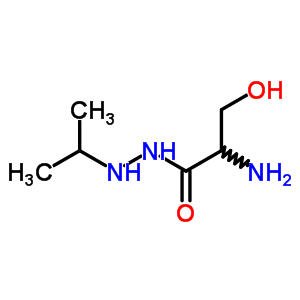 2975-42-0;55819-72-2  2-(2-amino-3-hydroxypropanoyl)-1-(propan-2-yl)hydrazinium chloride (non-preferred name)