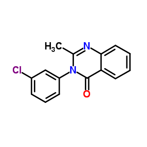 340-94-3  3-(3-chlorfenyl)-2-methylchinazolin-4(3H)-on