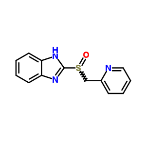 57237-97-5  2-[(pyridin-2-ylmethyl)sulfinyl]-1H-benzimidazole