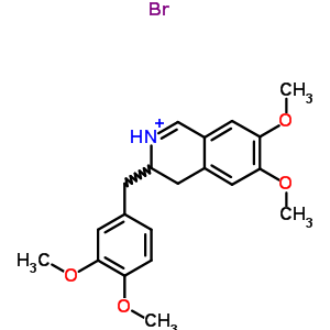 57543-29-0  3-(3,4-dimethoxybenzyl)-6,7-dimethoxy-3,4-dihydroisoquinolinium bromide